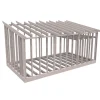 10 grader med Loft 7200x3940 mm Färdiga Sektioner