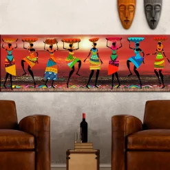 African Women Dancing