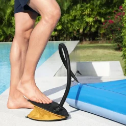 Air Step Pump med Flexibel Slang & 3 Ventiladaptrar