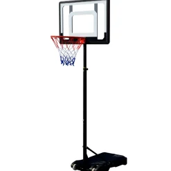 Alley-Oop med Hjul & Justerbar Basketkorg 1,55-2,10m