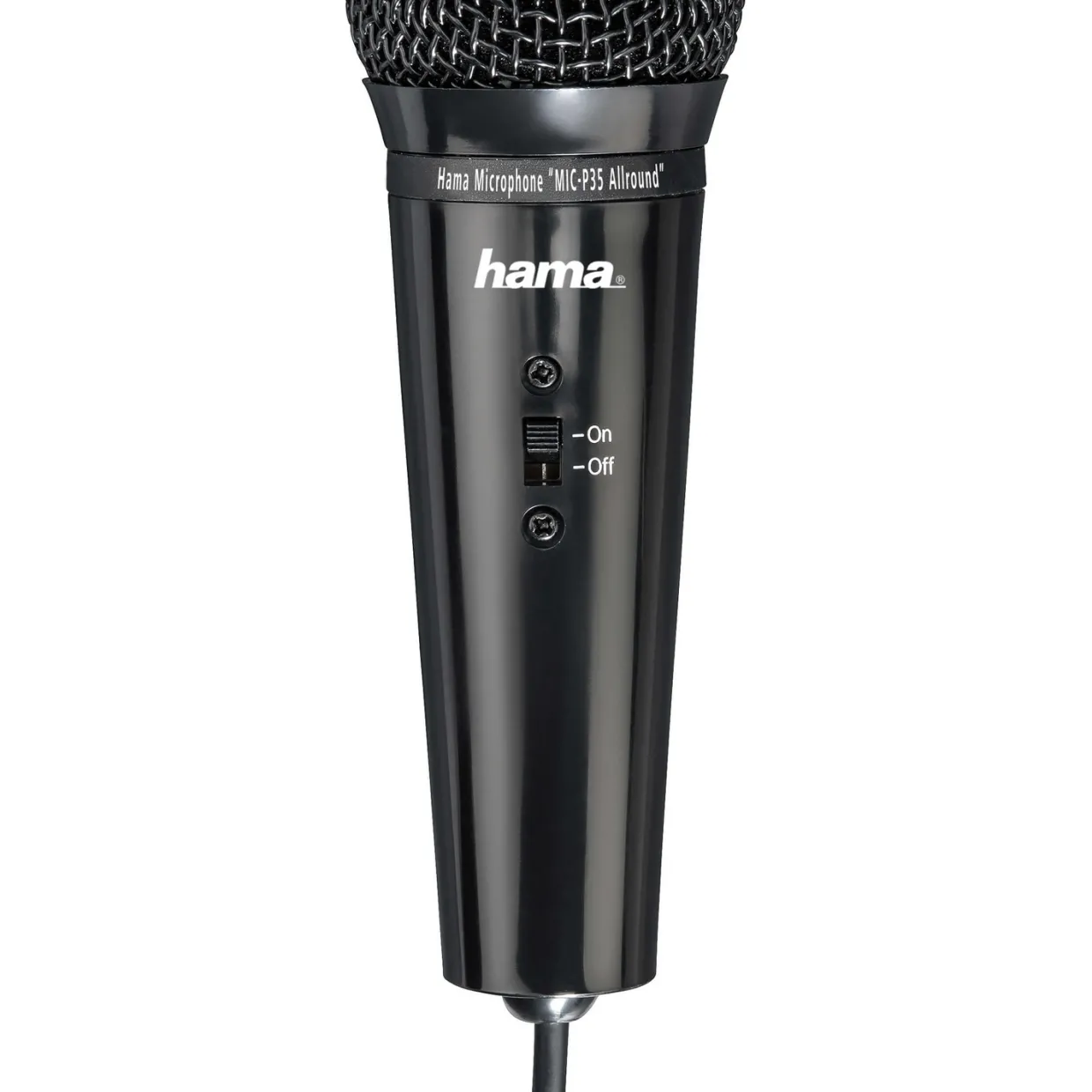 Allround Mic-P35 3,5 mm Svart