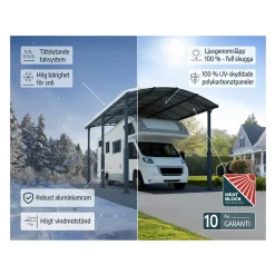 Alpine I Metall För Husbil 3,6x8,5 m
