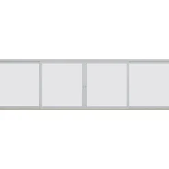 Aluminium 4-delad