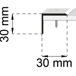 A29 Mattsvart 30x30 mm