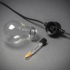 Amber V-form Utbytbar LED 4,5 m