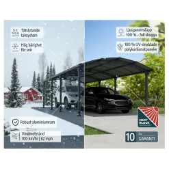 Arcadia I Metall 3,6x4,5 m
