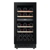 Arctic Collection 40D Fullglass Svart Inbyggbar med 2 Zoner