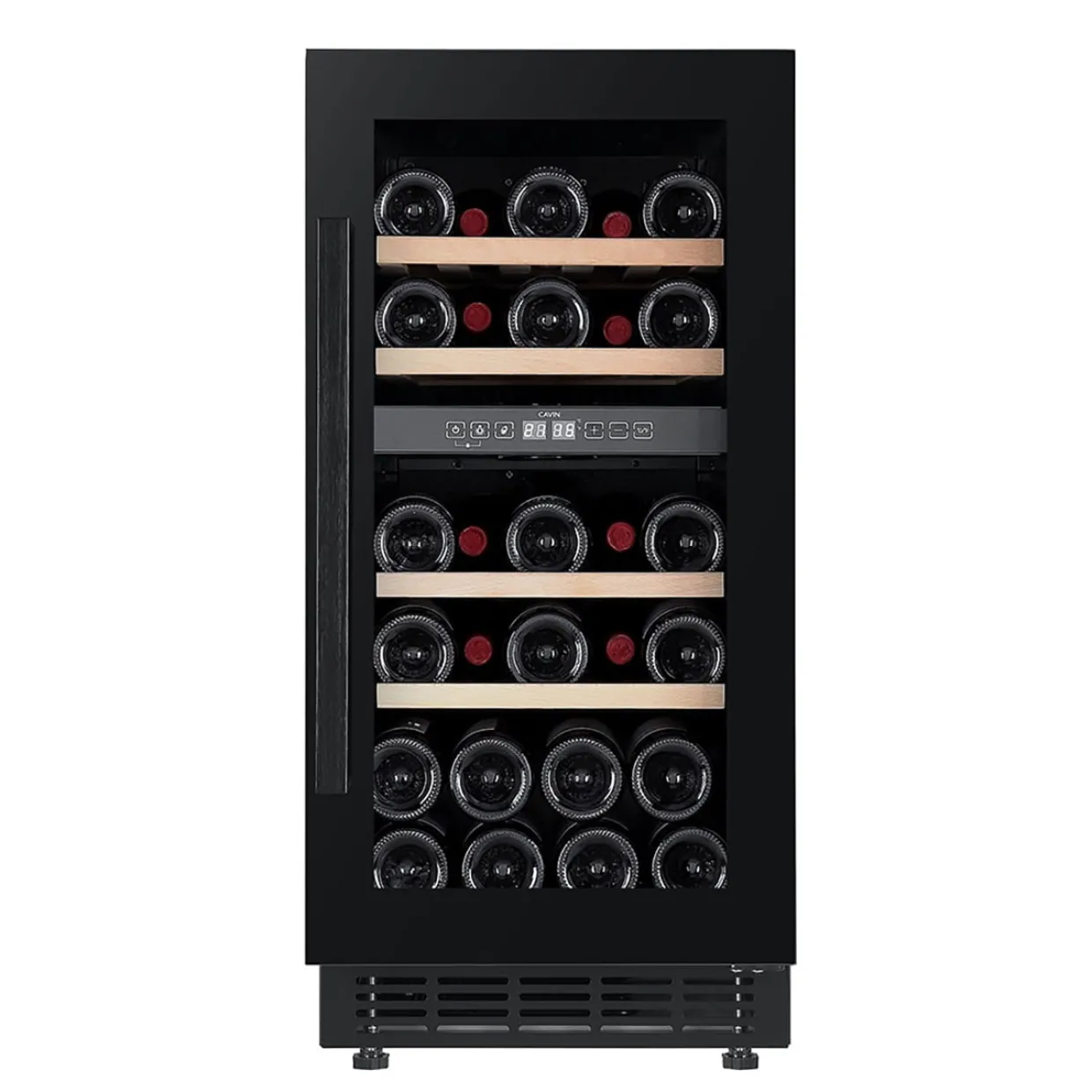 Arctic Collection 40D Fullglass Svart Inbyggbar med 2 Zoner