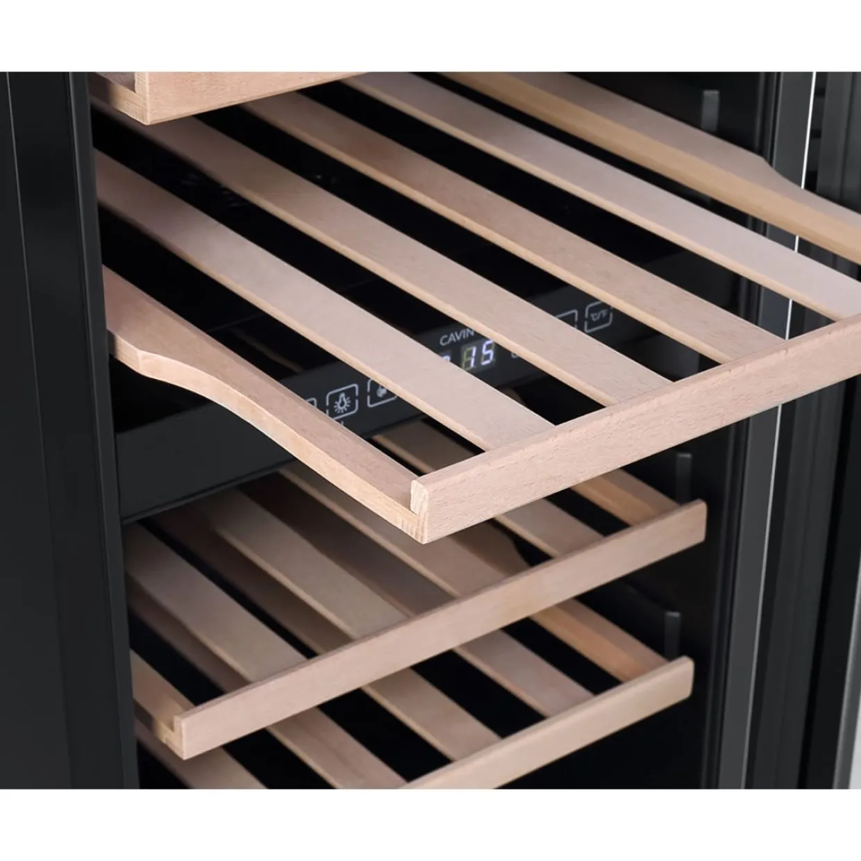 Arctic Collection 40D Fullglass Svart Inbyggbar med 2 Zoner