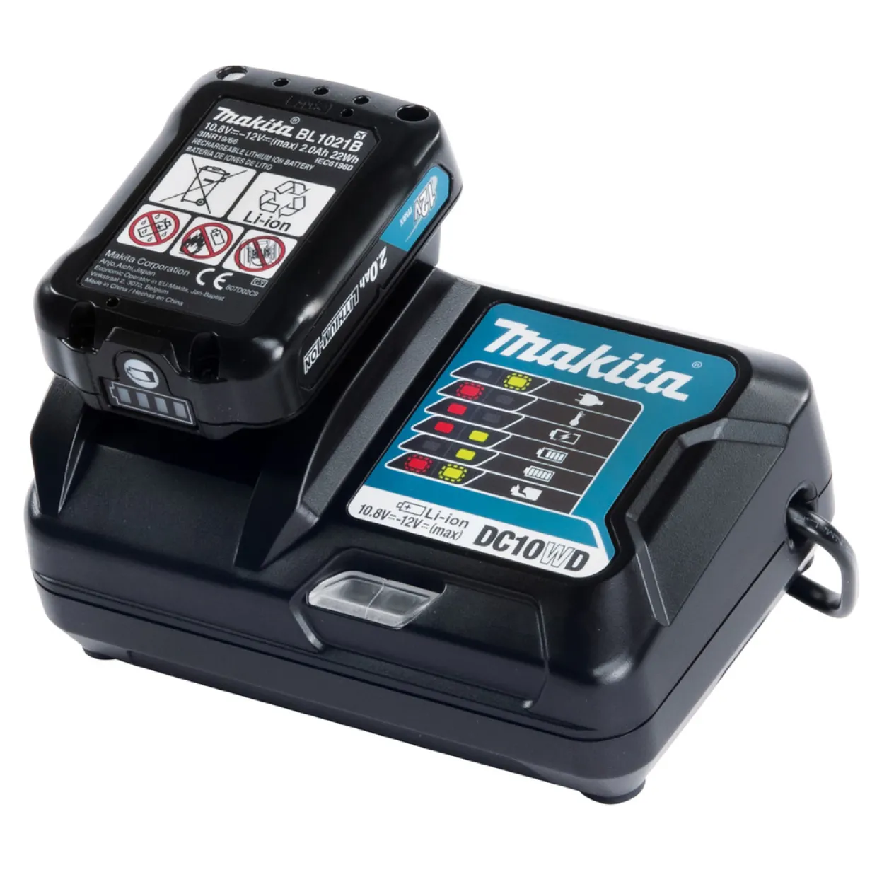 191B50-9 12V 2,0 Ah Li-ion Batteri och Laddare