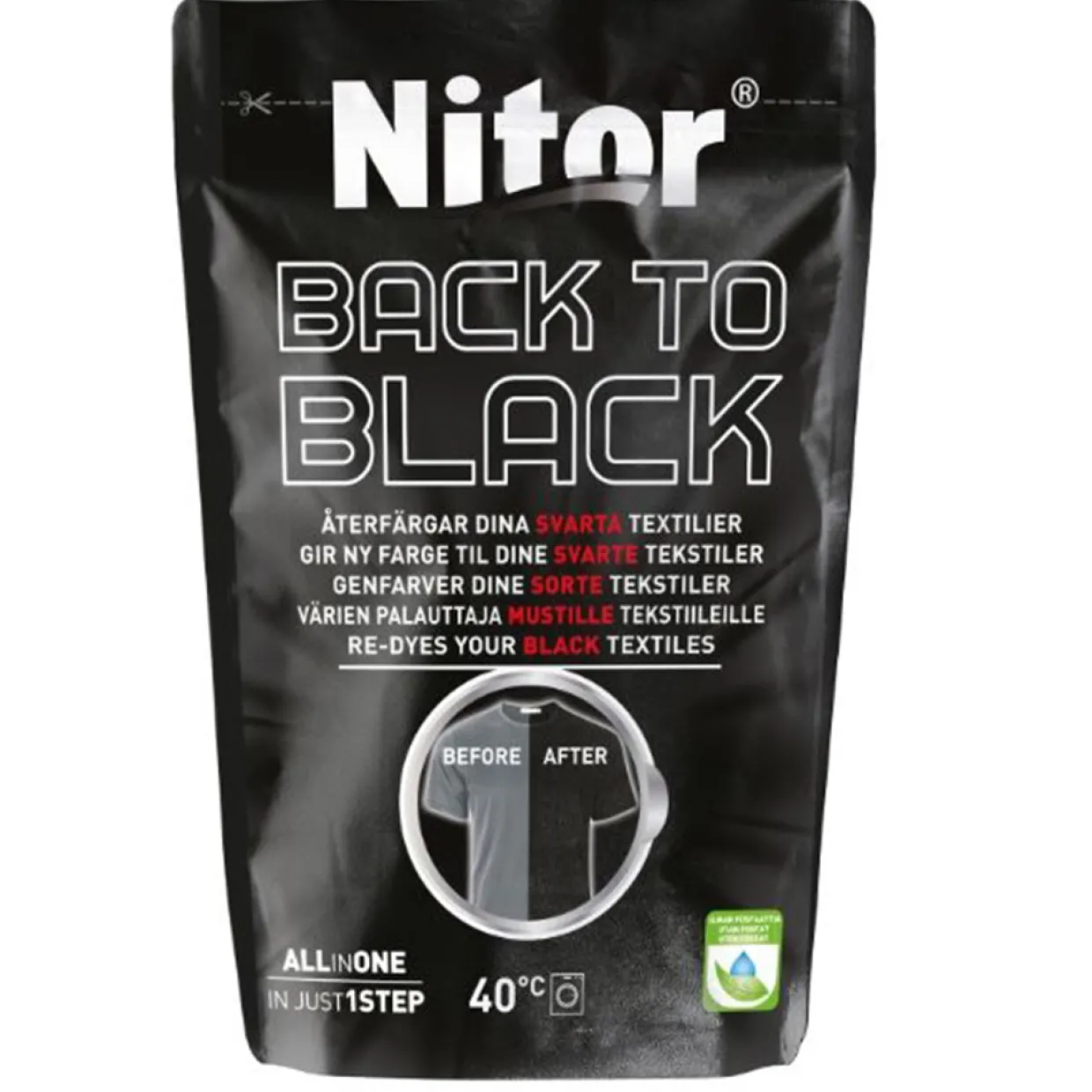 Back To Black, Svart