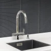 Bamboo Svart Mosaic 1x30 cm