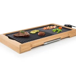 Bambu XL Plancha Kombinerad Grill- och Teppanyakiplatta, 2200W