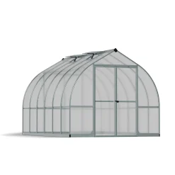 Bella Aluminiumram med UV-Skyddad Polykarbonat & Ventilationsfönster, 8,9 m²
