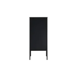 Benjamin Svart Förvaringsmöbel 50x115x35 cm