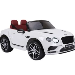 Bentley 2 Personer 2x6 V Eva-hjul Speed Vit