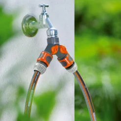 Bevattning Slangvagn & Kran Med Vattenspridare & Sprinklerpistol