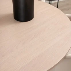 Bianca Rund med 4 Bergen Stolar Sammet