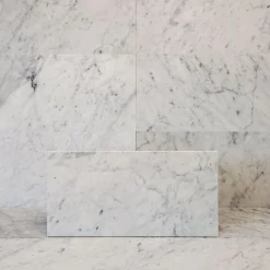 Bianco Carrara C Honed Vit 31x61 cm