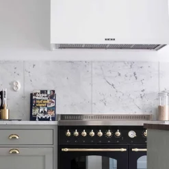 Bianco Carrara C Honed Vit 31x31 cm