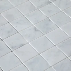 Bianco Carrara C Polerad 5x5 cm