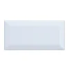 Biselado vit blank 7,5x15 cm