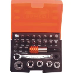 Bits/spärrnyckelsats S26 Bahco 904058 Bygghemma.se