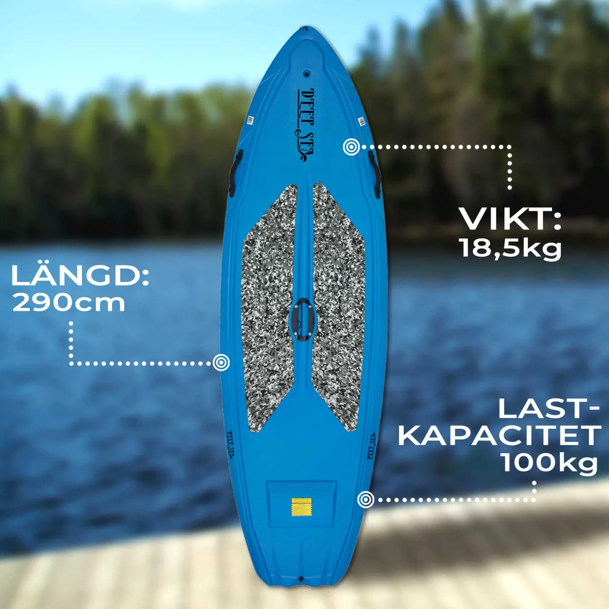 Blå Max 100 kg
