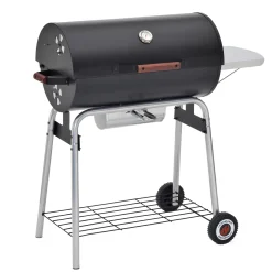 Black Taurus 660 Grilltunna med Justerbart Galler & Avtagbart Sidobord