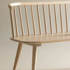 Bobby Vittvättad Träsoffa Inomhus 120 cm