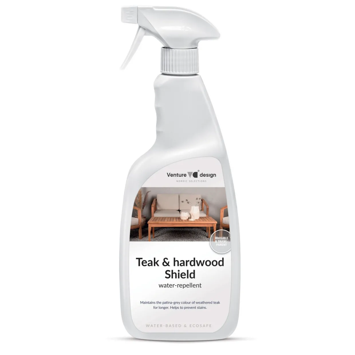 Bold Teak & Hardwood Shield Utomhus