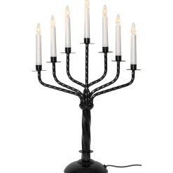 Bore Metalljusstake med 7 Ljus