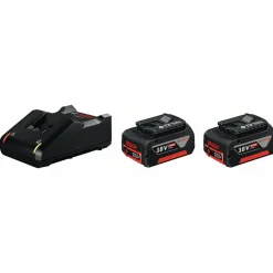 Bosch 2 x GBA 18V 4.0Ah + GAL 18V-40