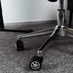 Boss Stol i Läder med Justerbar Höjd & Ryggstöd