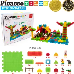 Bristle Blocks 100 Bitar Safari
