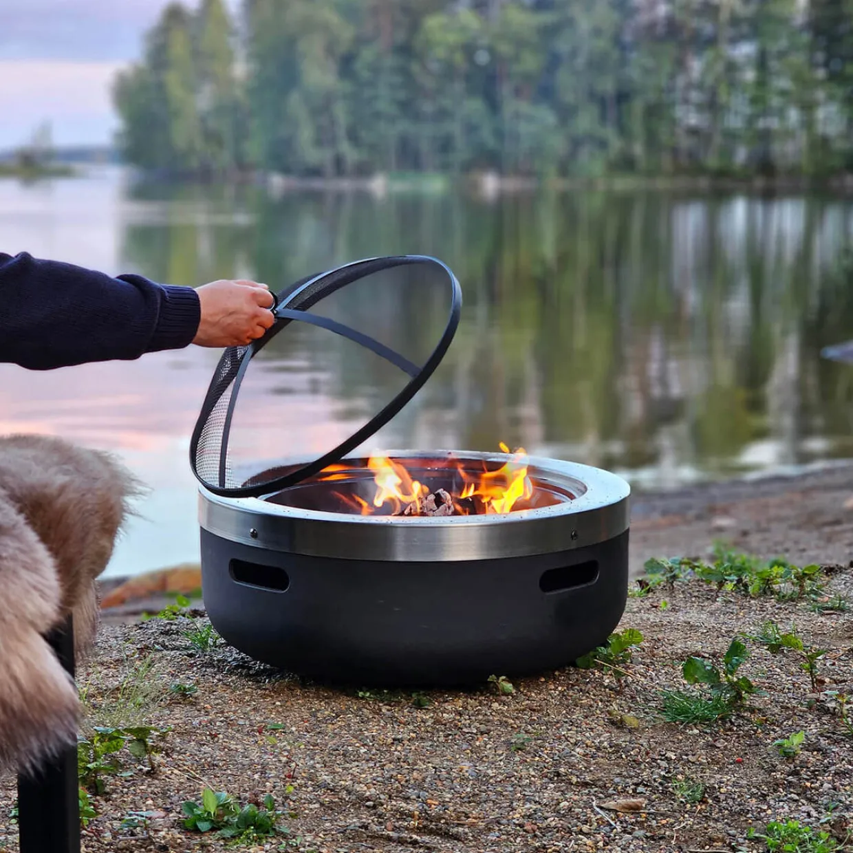 Burbank för Utemiljö med Grillgaller