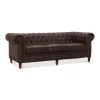 Cambridge Mirco Vintage Chesterfieldsoffa Brun