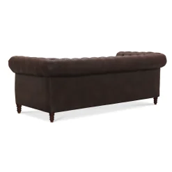 Cambridge Mirco Vintage Chesterfieldsoffa Brun