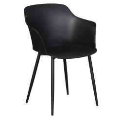 Camilla Svart, Modern Utemöbel i Plast, 2-pack