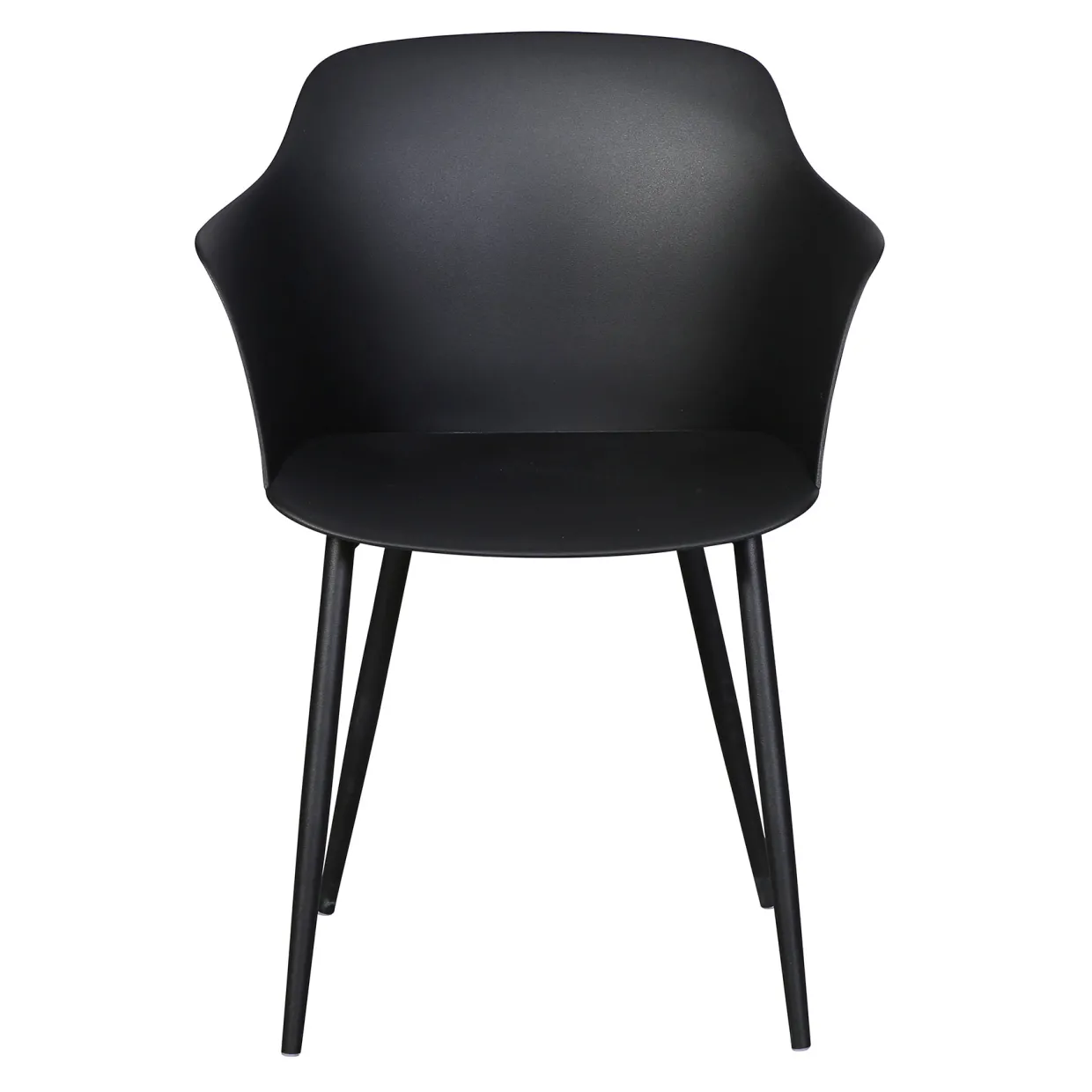 Camilla Svart, Modern Utemöbel i Plast, 2-pack