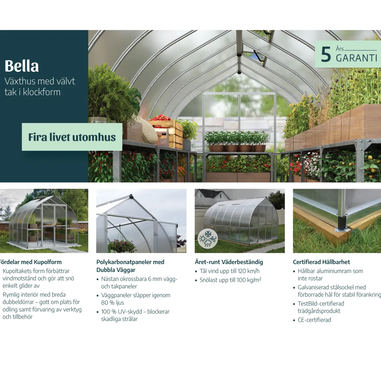 Canopia Kivik 6 m²