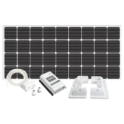 Caravan 200W MPPT, hörn