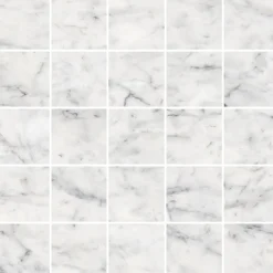 Carrara Marmor Mosaik 5x5 cm