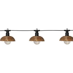 Cesta LightLV 6L Utebelysning Svart/Brun 3,5m