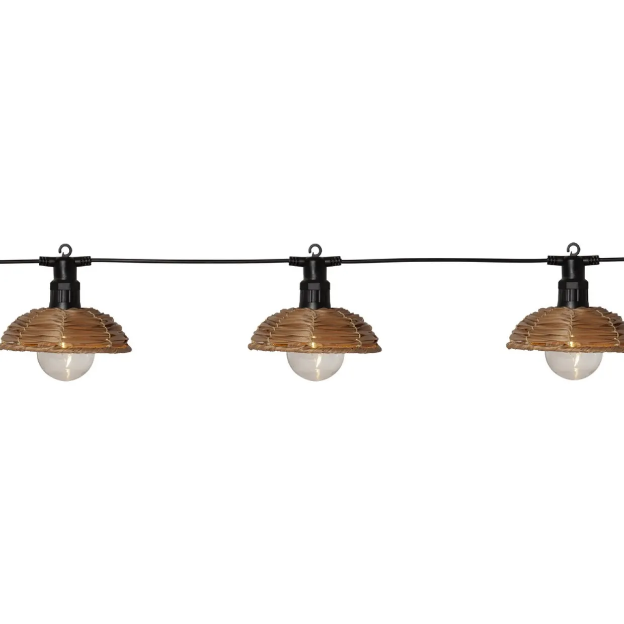 Cesta LightLV 6L Utebelysning Svart/Brun 3,5m