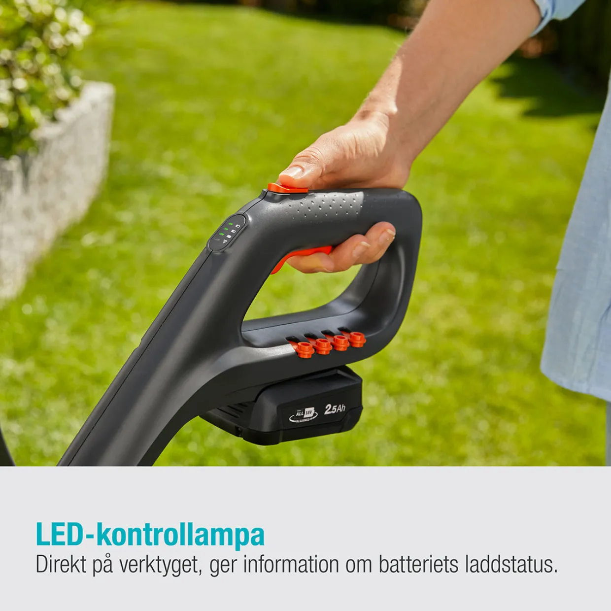 ComfortCut 23/18V P4A Komplett (2,5Ah batteri + standardladdare)