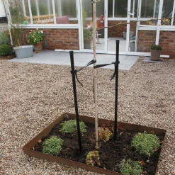 Corten 180 mm Hörn Justerbart