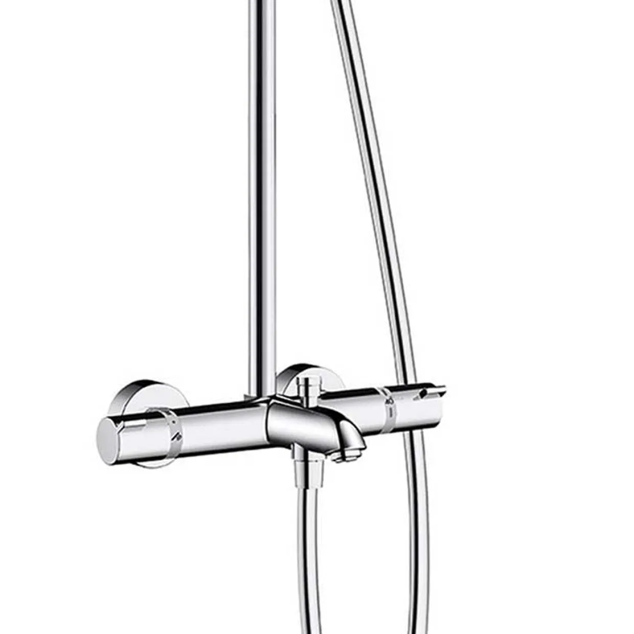 Croma Select S 280 Air 1jet Showerpipe med Badkarsblandare