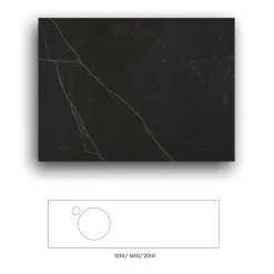 Crown+ Dekton  1610 till Tvättställsskåp Crown