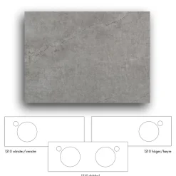 Crown+ Dekton 1210 till Tvättställsskåp Crown